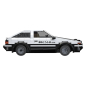 Preview: CaDa® C51086 - Toyota AE86 Trueno