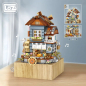 Preview: LOZ®1239 - Spieluhr mit Windmühle