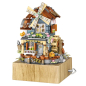 Preview: LOZ®1239 - Spieluhr mit Windmühle