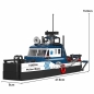 Preview: MouldKing®10084 - Polizei Boot
