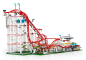 Preview: Mould King®11012 - Roller Coaster - Looping Achterbahn