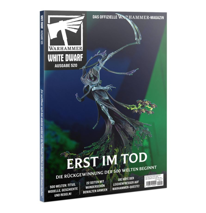White Dwarf 520 – 500 Welten: Titus – Nightbringer, Silver Skulls & Nurgle-Gelände (Deutsch)