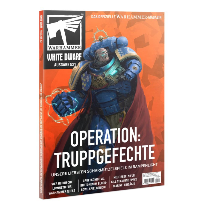 White Dwarf 521 – Kill Team: Gruftwelten – Night Lords, Blood Bowl & Necron-Gelände (Deutsch)