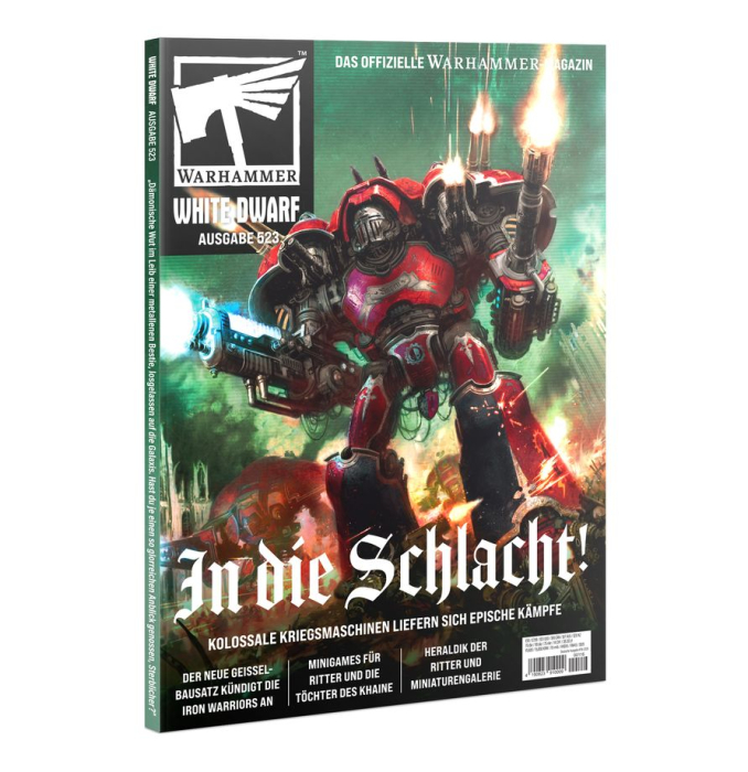 White Dwarf 523 – Imperial Knights & Chaos Knights – Heraldik, titanische Duelle & mehr (Deutsch)