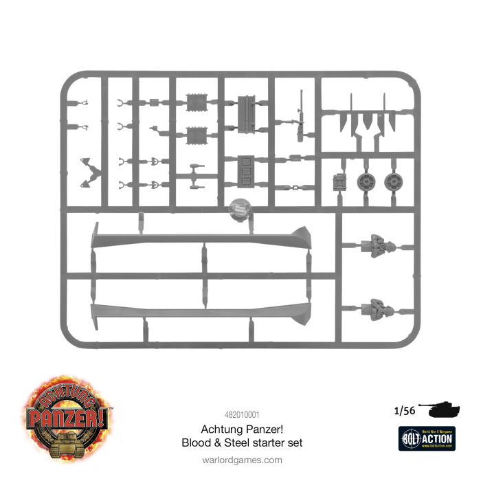 Achtung Panzer! - Blood & Steel - Starter Set (Englisch)