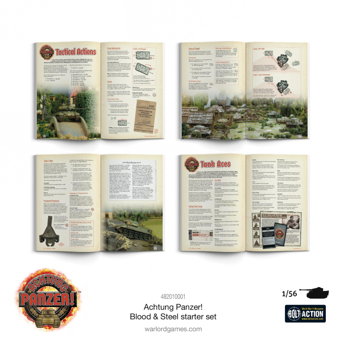 Achtung Panzer! - Blood & Steel - Starter Set (Englisch)