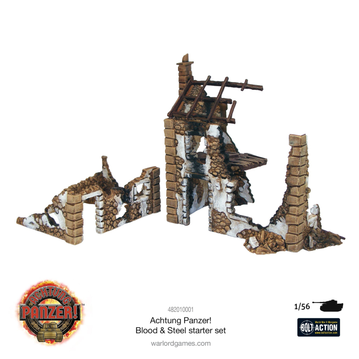 Achtung Panzer! - Blood & Steel - Starter Set (Englisch)