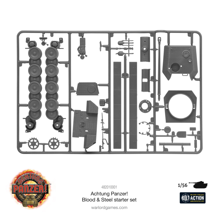Achtung Panzer! - Blood & Steel - Starter Set (Englisch)