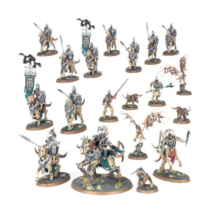 Warhammer®-Age of Sigmar: Spearhead – Ossiarch Bonereapers: Kavalos Vanguard