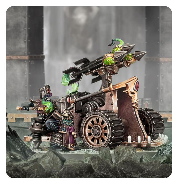 Warhammer®Age of Sigmar - Helsmiths of Hashut – Deathshrieker Rocket Battery