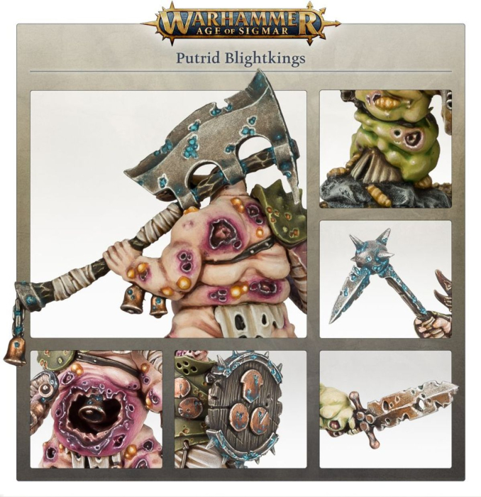 Warhammer®-Age of Sigma: Maggotkin of Nurgle - Putrid Blightkings
