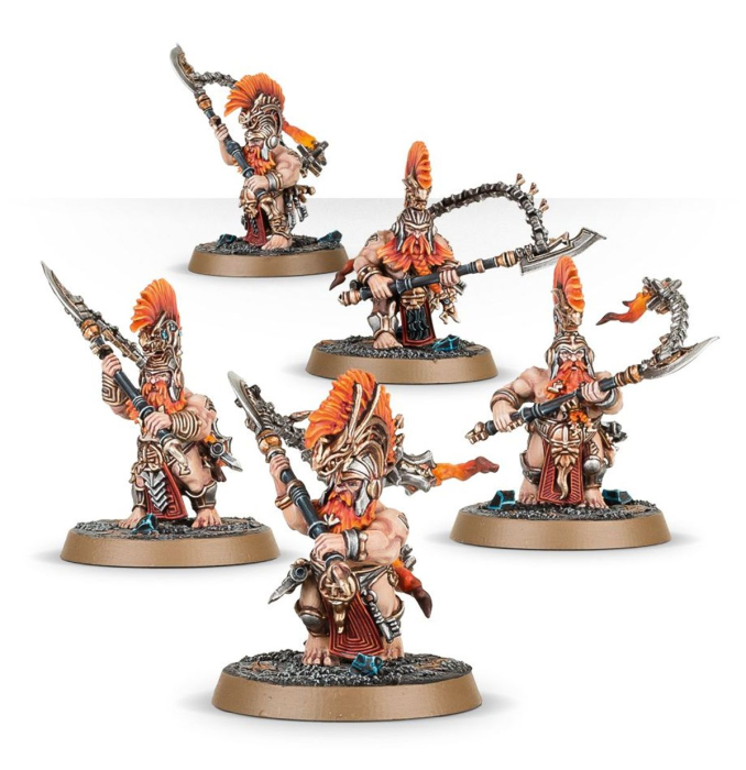 Warhammer®-Age of Sigma: Fyreslayer - Hearthguard Berzerkers