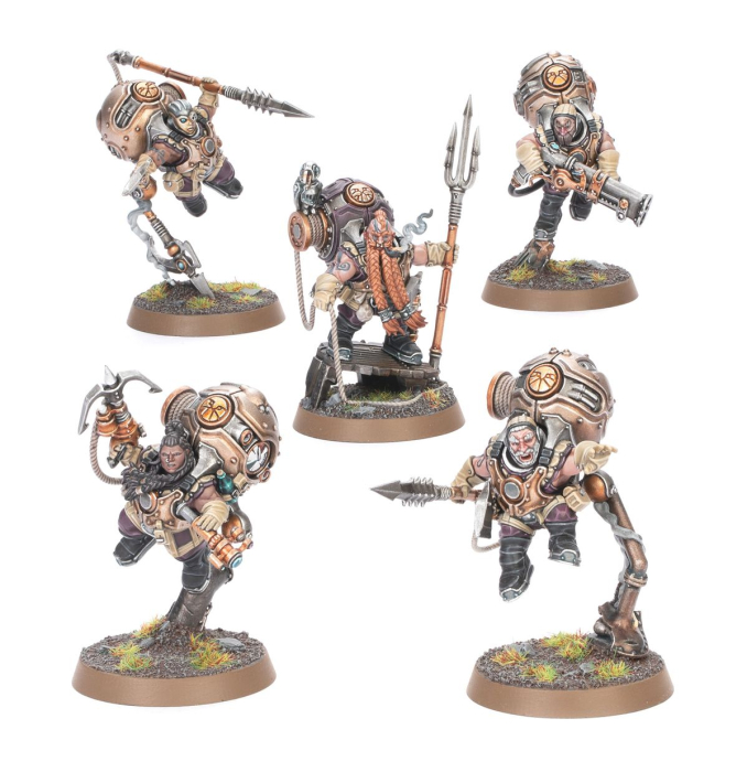 Warhammer®-Age of Sigmar: Kharadron Overlords - Vongrim Harpoon Crew