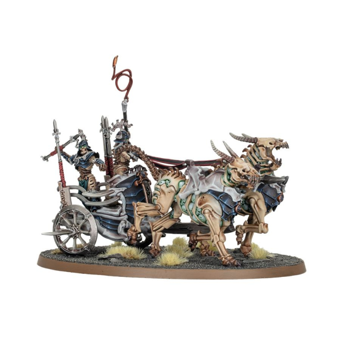 Preview: Warhammer®-Age of Sigmar: Ossiarch Bonereapers – Liege-Kavalos on War Chariot