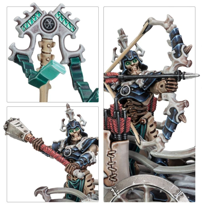 Preview: Warhammer®-Age of Sigmar: Ossiarch Bonereapers – Liege-Kavalos on War Chariot