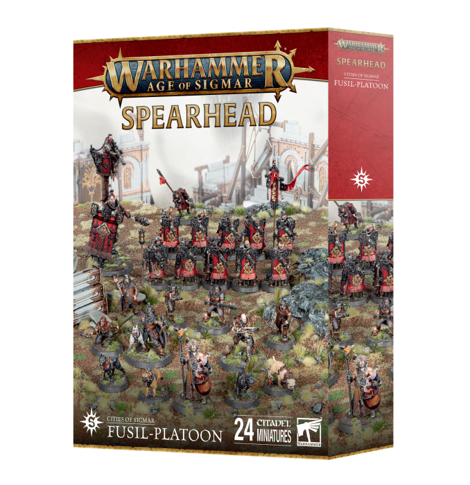 Cities of Sigmar Fusil Platoon 2025 – AoS Spearhead | Heros-Corner