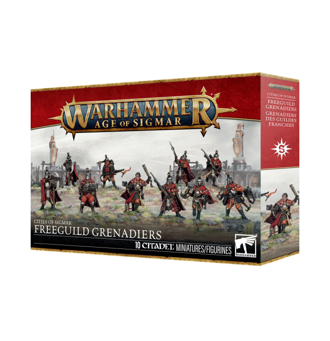 Age of Sigmar – Cities of Sigmar: Freigilden-Grenadiere