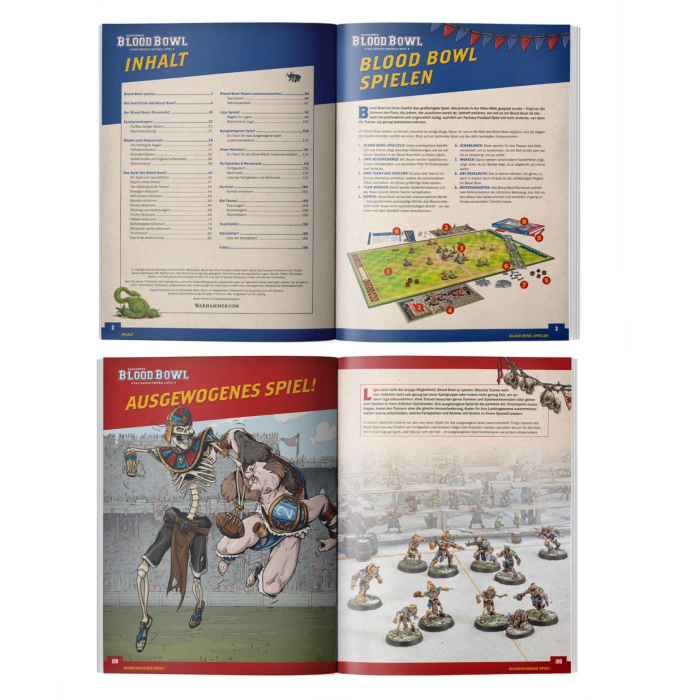 Preview: Warhammer - Blood Bowl: Offizielles Regelbuch (3. Edition, Deutsch)
