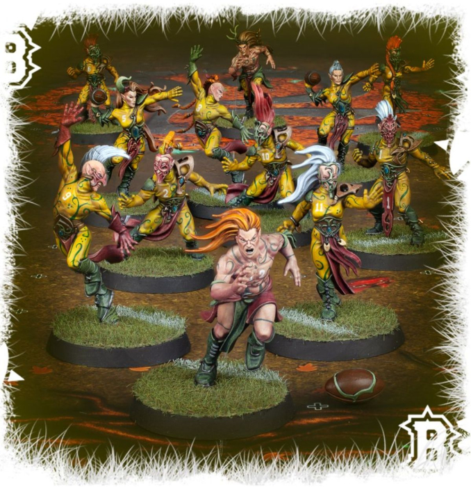 Warhammer - Blood Bowl: Team Wood Elf - The Athelorn Avengers