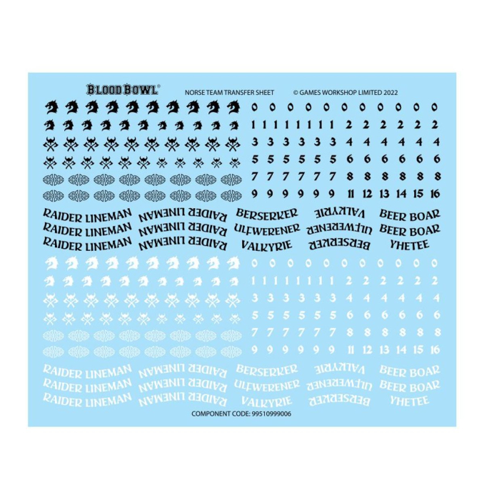 Warhammer - Blood Bowl: Norse Team - Norsca Rampagers