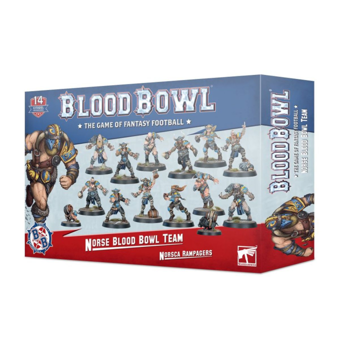 Warhammer - Blood Bowl: Norse Team - Norsca Rampagers