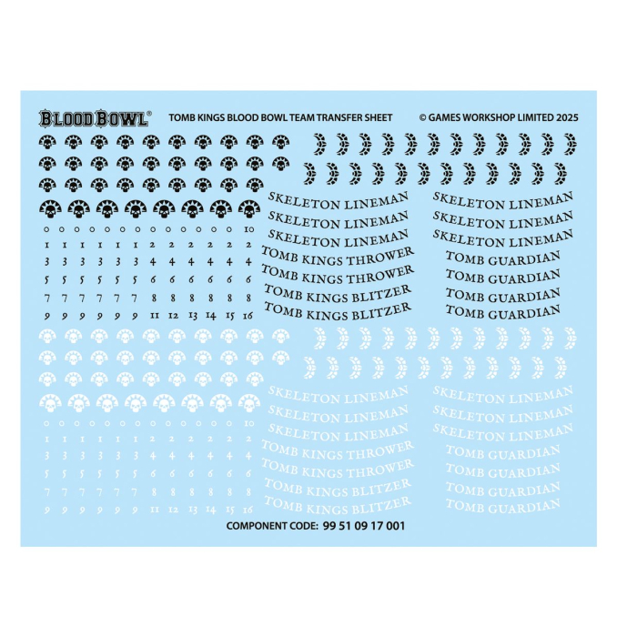 Warhammer - Blood Bowl: Tomb Kings Blood Bowl Team - The Nehekhara Nightmares