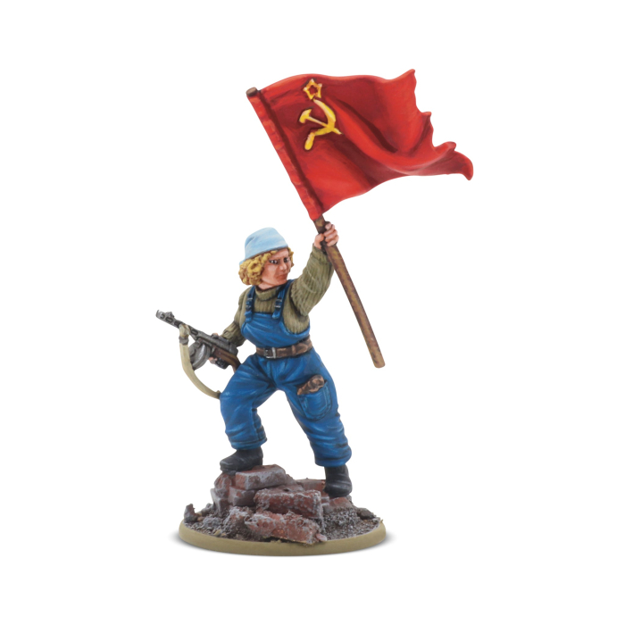 Bolt Action – Armies of the Soviet Union mit Olga Kovalyova Miniatur