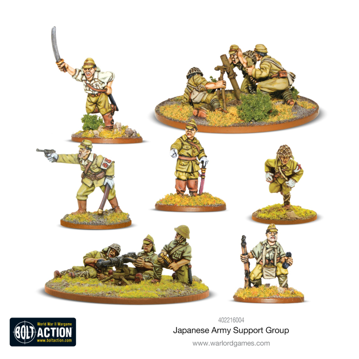 Preview: Bolt Action – Japanese Army: Japanese Support Group