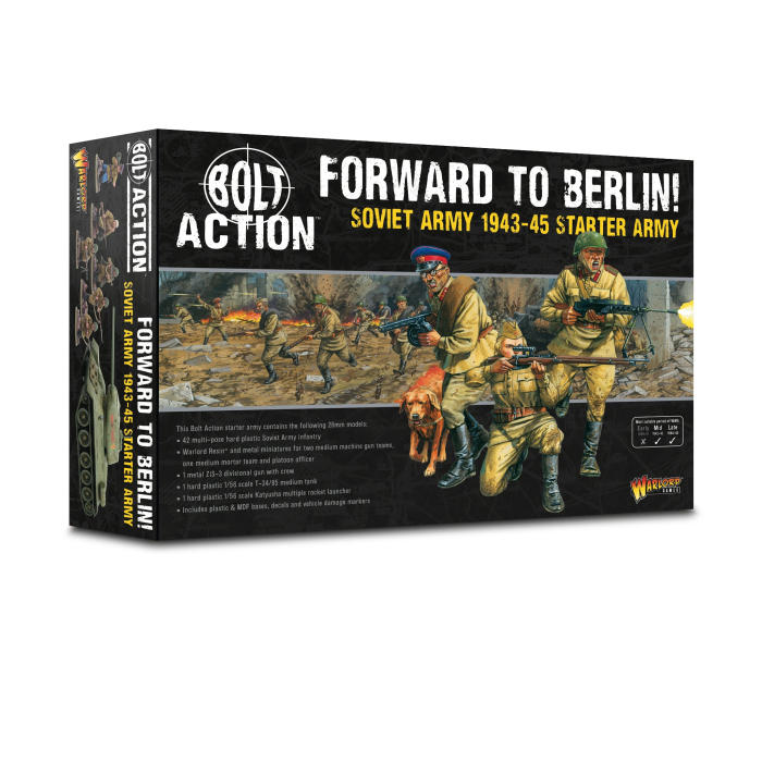 Bolt Action – Forward To Berlin! - Soviet Army 1943-45 Starter Army