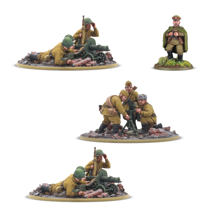 Bolt Action – Soviet Infantry Heavy Weapons Platoon