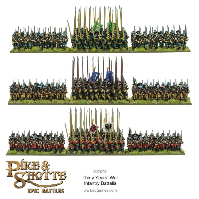 Epic Battles - Pike & Shotte - Thirty Year's War Infantry Battalia