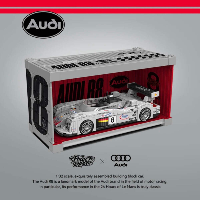 Xinyu - Power Block Audi™ Le Mans R8 | Set PB8813