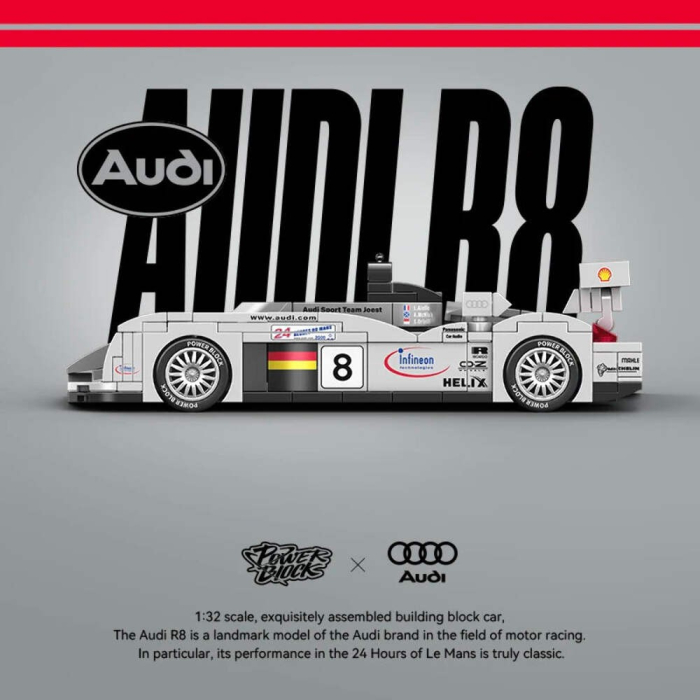 Xinyu - Power Block Audi™ Le Mans R8 | Set PB8813