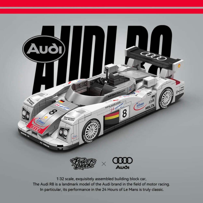 Xinyu - Power Block Audi™ Le Mans R8 | Set PB8813