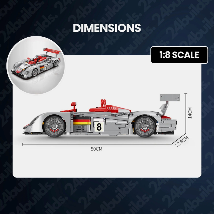Xinyu – Happy Build Audi™ R8 LM-P | YC-23044