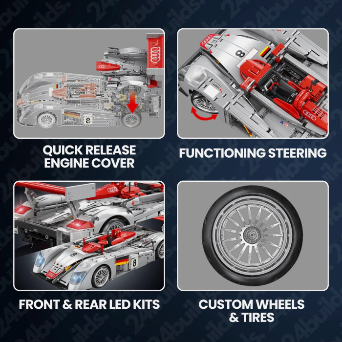 Xinyu – Happy Build Audi™ R8 LM-P | YC-23044