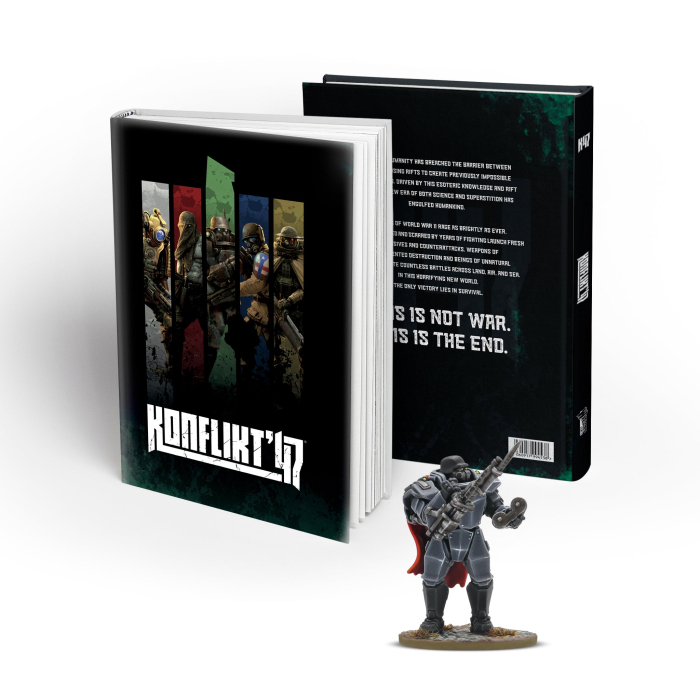 Konflikt ’47 – Regelbuch mit Axis-Miniatur
