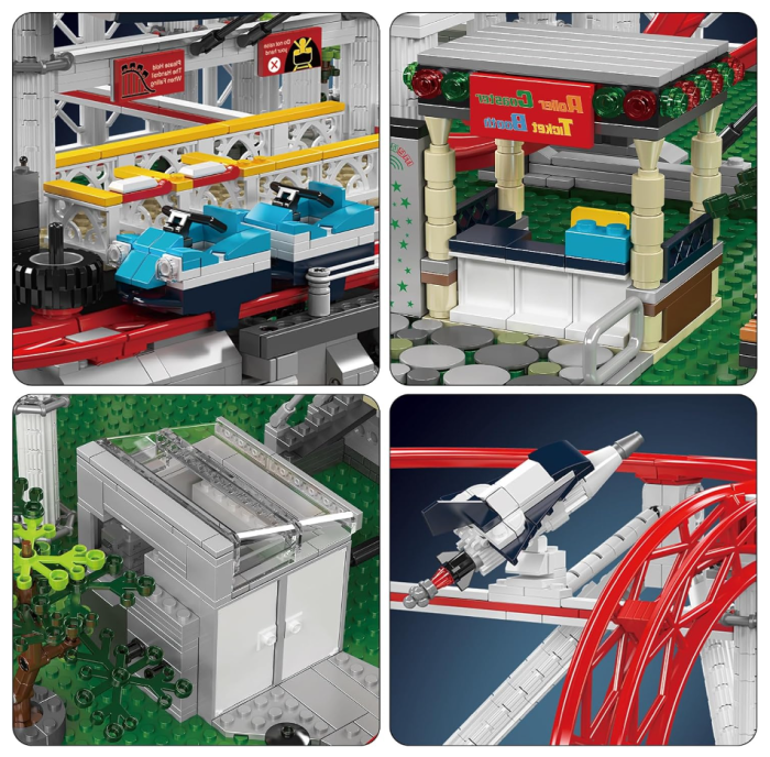 Mould King®11012 - Roller Coaster - Looping Achterbahn