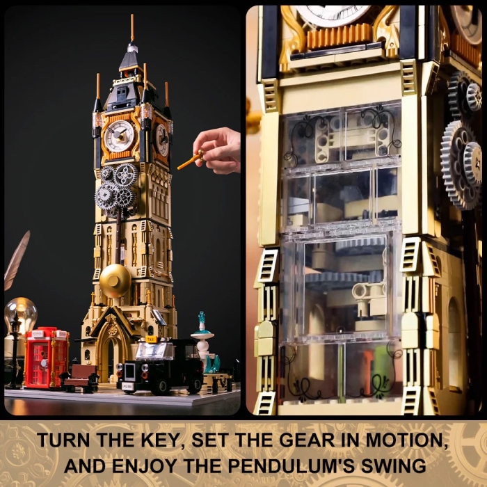 Pantasy® 85008 Steampunk Series- Glockenturm - Clock-Tower