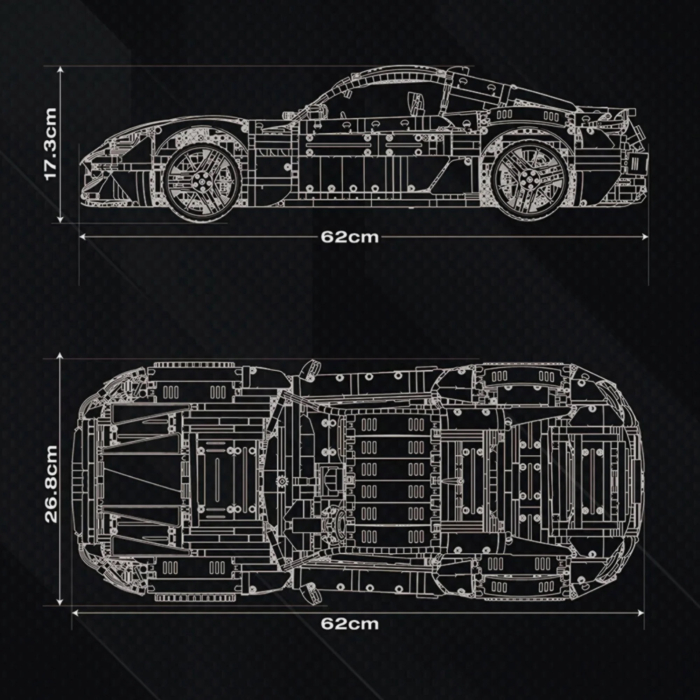 Reobrix®11010 - Maserati ™ GranTurismo (Static)