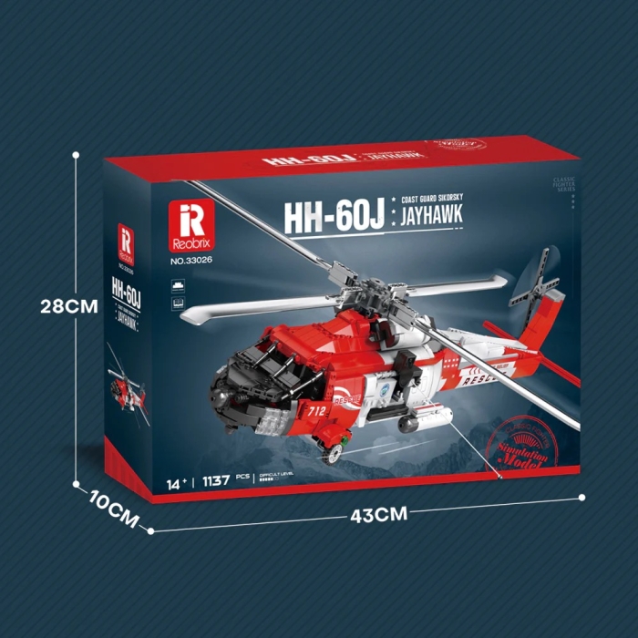 Reobrix®33026 - HH-60 Jayhawk Rettungshubschrauber