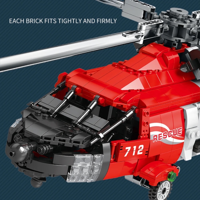 Preview: Reobrix®33026 - HH-60 Jayhawk Rettungshubschrauber