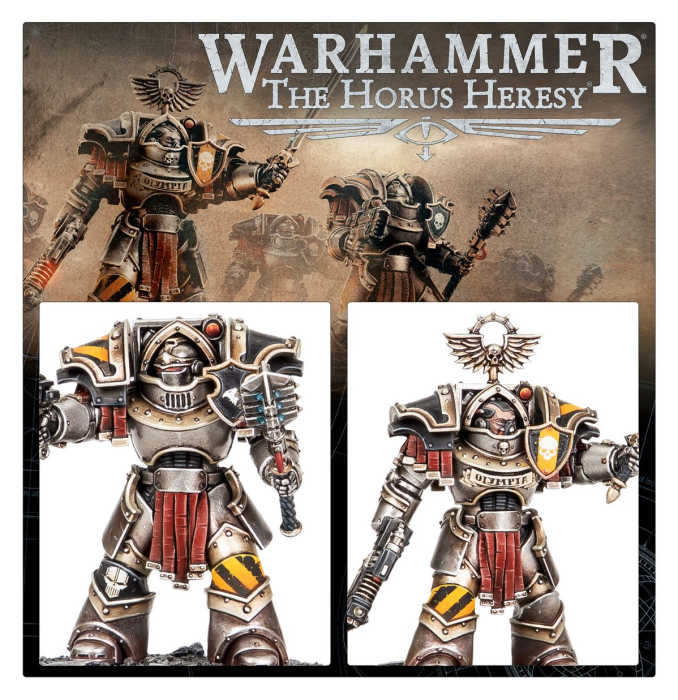 The Horus Heresy - Legiones Astartes: Cataphractii Terminators – Volkite Chargers & Power Mauls