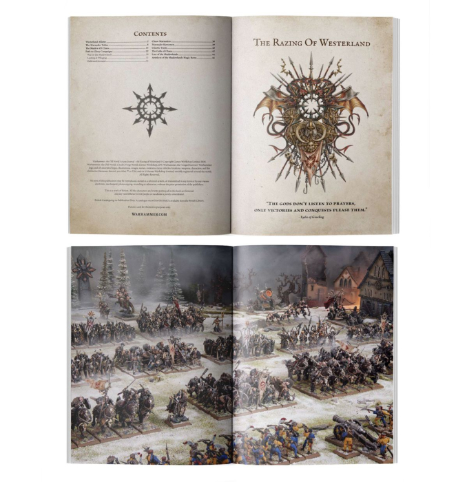 Preview: Warhammer - The Old World - Arcane Journal: The Razing of Westerland (Englisch)