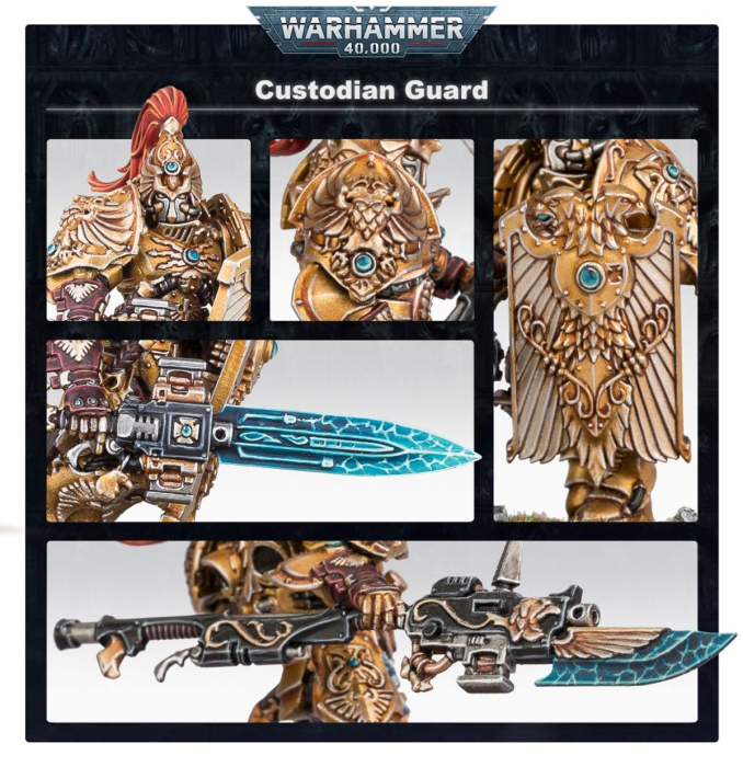 Warhammer®-40.000 - Adeptus Custodes: Custodian Guard