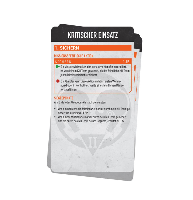 Warhammer®40.000 - Kill Team: Approved Ops Cards (Deutsch)