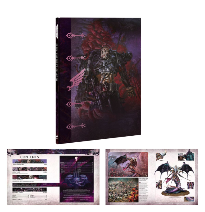 Warhammer®-40.000: Emperor’s Children Army Set - Englische Ausführung