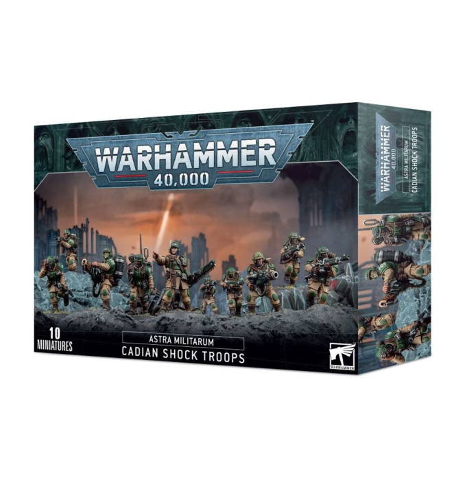 Warhammer®-40.000: ASTRA MILITARUM - Cadian Shock Troops
