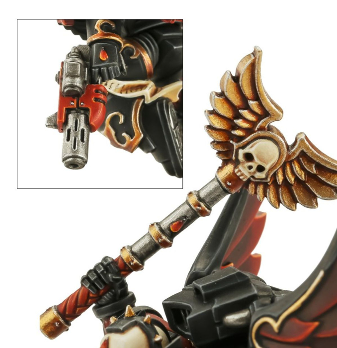 Warhammer®-40.000 - Blood Angels: Chaplain With Jump Pack