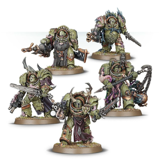 Warhammer®-40.000 - Death Guard: Blightlord Terminators
